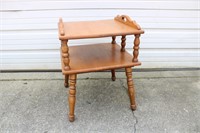 Ornate wood table