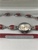 Gloria Vanderbilt watch and bracelet set