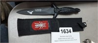 BLACK WIDOW  PAKISTAN KNIFE WITH SHEATH NEW