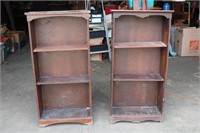 Two Vintage Bookshelves