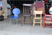 4 Assorted Chairs