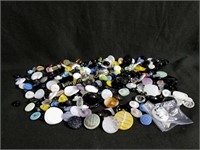 Vintage 1940’s Glass Czech Buttons Collection -