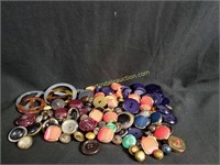 Vintage Mixed Buttons Collection - Victorian,