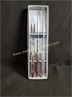 Vintage 3 pc Stainless Steel Carving Set