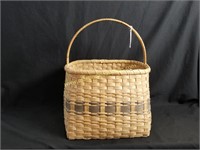 Vintage Hand Made Basket - Signed & Dated By