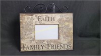 Faith Family & Friends Picture Frame