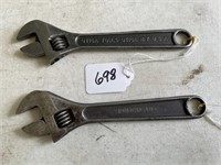 Utica 6", Midco B6 6" Crescent Wrenches