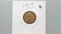 1919 Wheat Cent be2008