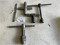 J. A. P. & E. Co.T Wrench, Tap Wrench, Sq Dr Wrch