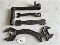 Hand Crank, Asst'd Imp. Wrenches
