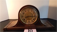 VINTAGE PLYMOUTH PENDULUM MANTLE CLOCK MADE IN