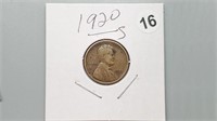 1920s Wheat Cent be2016