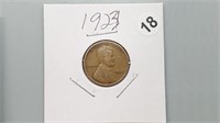1923 Wheat Cent be2018