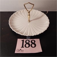 HANDLED SERVING PLATE CAL USA 10 IN