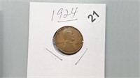 1924 Wheat Cent be2021