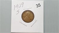 1929s Wheat Cent be2035
