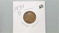1934d Wheat Cent be2040