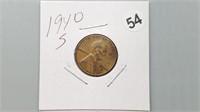 1940s Wheat Cent be2054