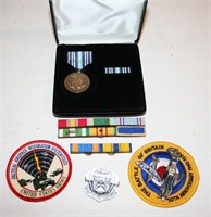 Military Ranking Bars, Medals, Patches