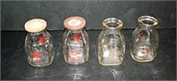 (2) Hertzlers, (2) Queen Dairy Milk Bottles