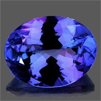 Natural Purple Blue Tanzanite [Flawless-VVS]