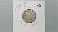 1897 V Cents be2070
