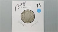 1898 V Cents be2071