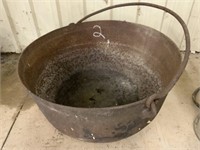 Cast iron sugar kettle 26" (no cracks)