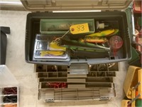 Box of fish lures