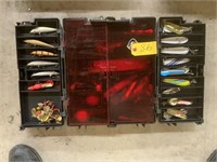 Box of fish lures