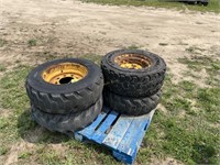 4-Skidsteer Tires & Rims
