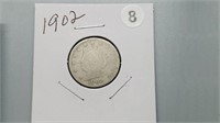 1902 V Cents yw3008