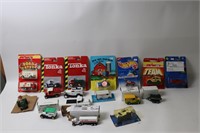 LOT OF DIE CAST AND PASTIC COLLECTABLE CARS 4"