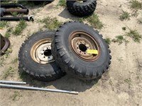 16" tire, 16.5" tire--8 hole rims