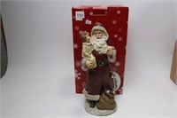WINTER GREETING COLLECTION SANTA WITH CHILD 10"