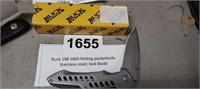 #198 BUCK POCKET KNIFE NEW WITH BOX