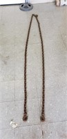 15 ft log chain 2 hooks