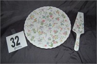 Andrea Plate and Pie Server