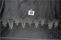 (9) Glass Cups