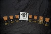 (7) Glass Spice Containers