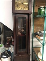 Colonial Walnut Case Grandfather's Clock