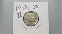 1913 Buffalo Nickel yw3033