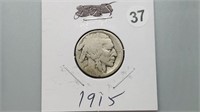 1915 Buffalo Nickel yw3037