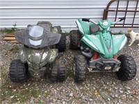 2 Toy 4 wheelers no chargers