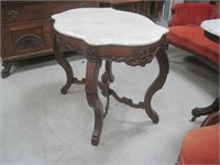marble top parlor table