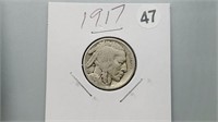 1917 Buffalo Nickel yw3047