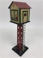 Vintage MARX Electric Train Tin Switch Tower