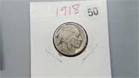 1918 Buffalo Nickel yw3050