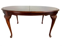 Wooden and Dining Table w/ 2 Leaves