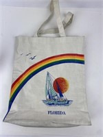 Vintage Florida Canvas Tote Bag